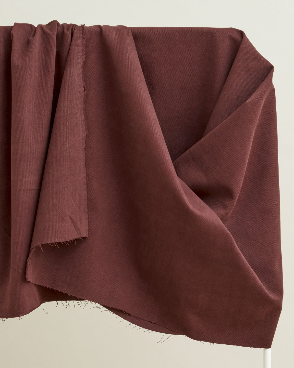 Dried Berry Extra Soft Brushed Heavyweight Cotton Twill