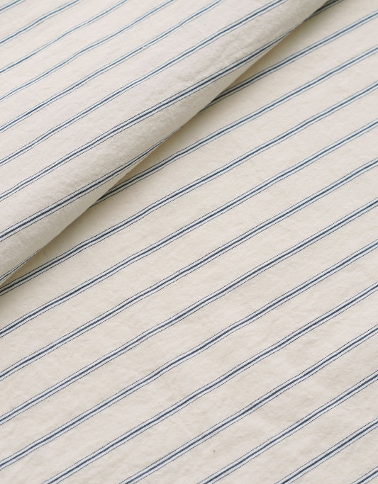 Heirloom Ivory Premium Striped Cotton
