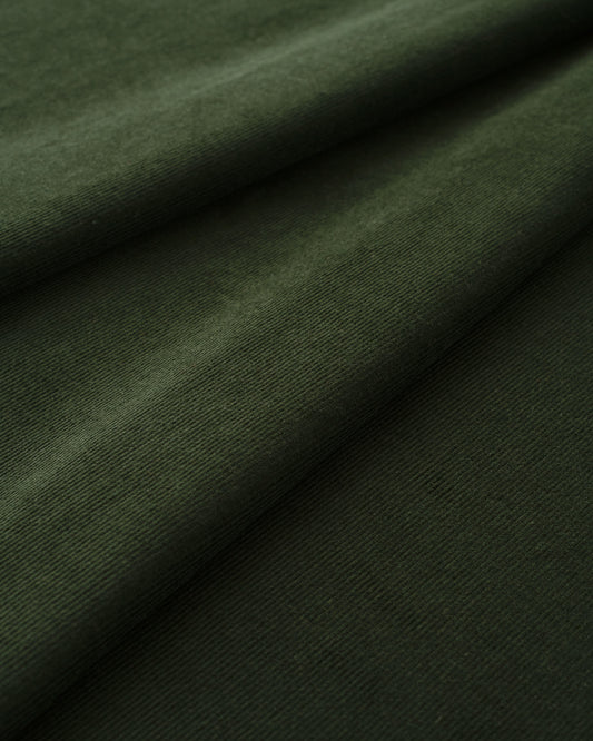 Jasper Green Feather Soft Cotton Corduroy
