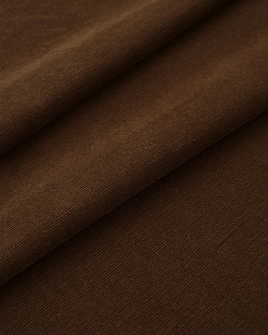 Professor Brown Feather Soft Cotton Corduroy