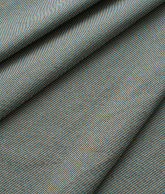 Seaglass Tiny Gingham Linen Cotton