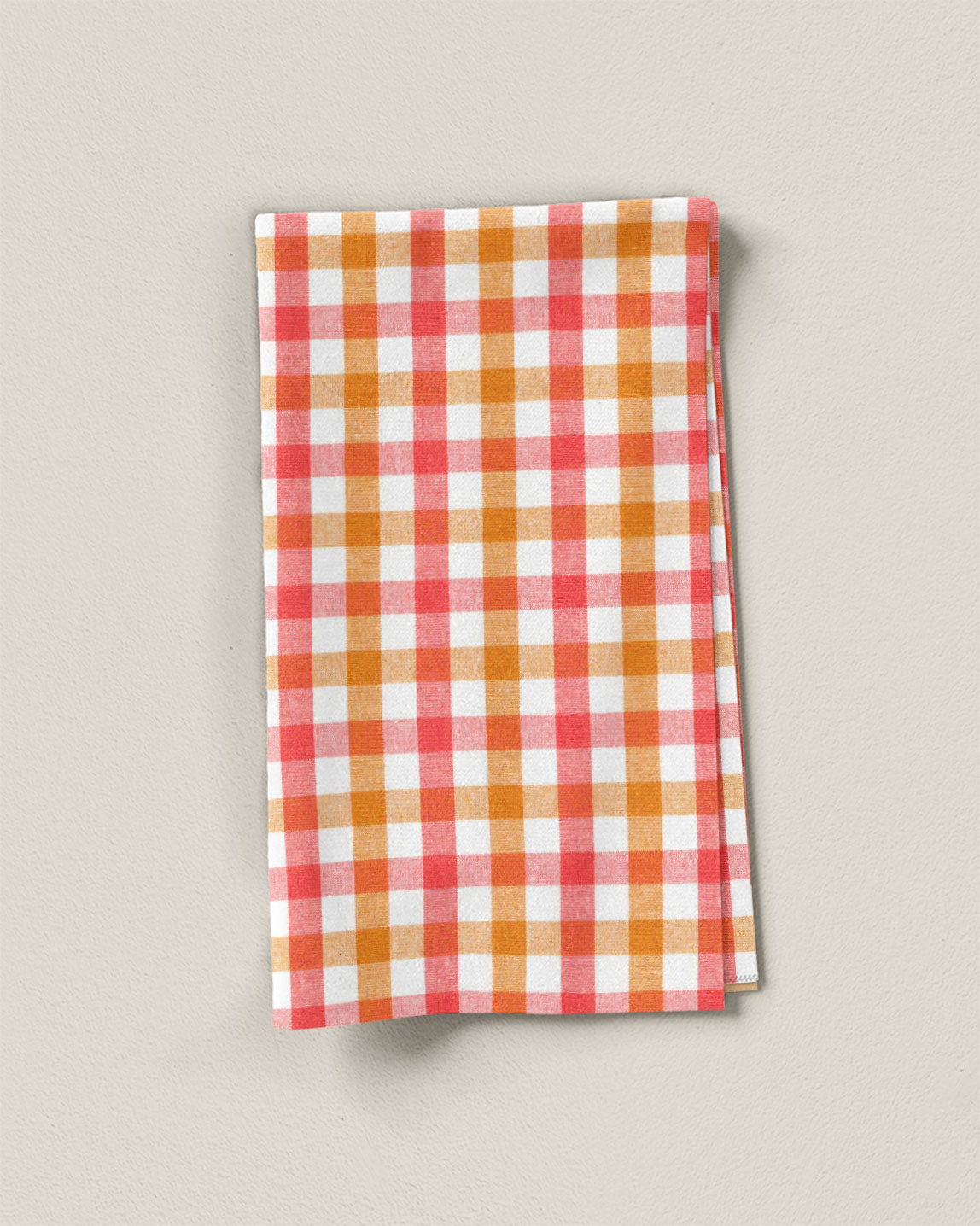 Sherbet Standard Gingham Cotton