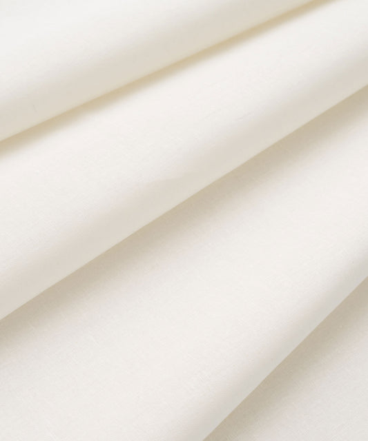 Soft White Easy Sew Linen Cotton