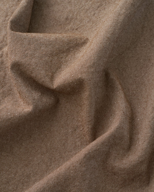 Two-Tone Stonewashed Workwear Denim Twill