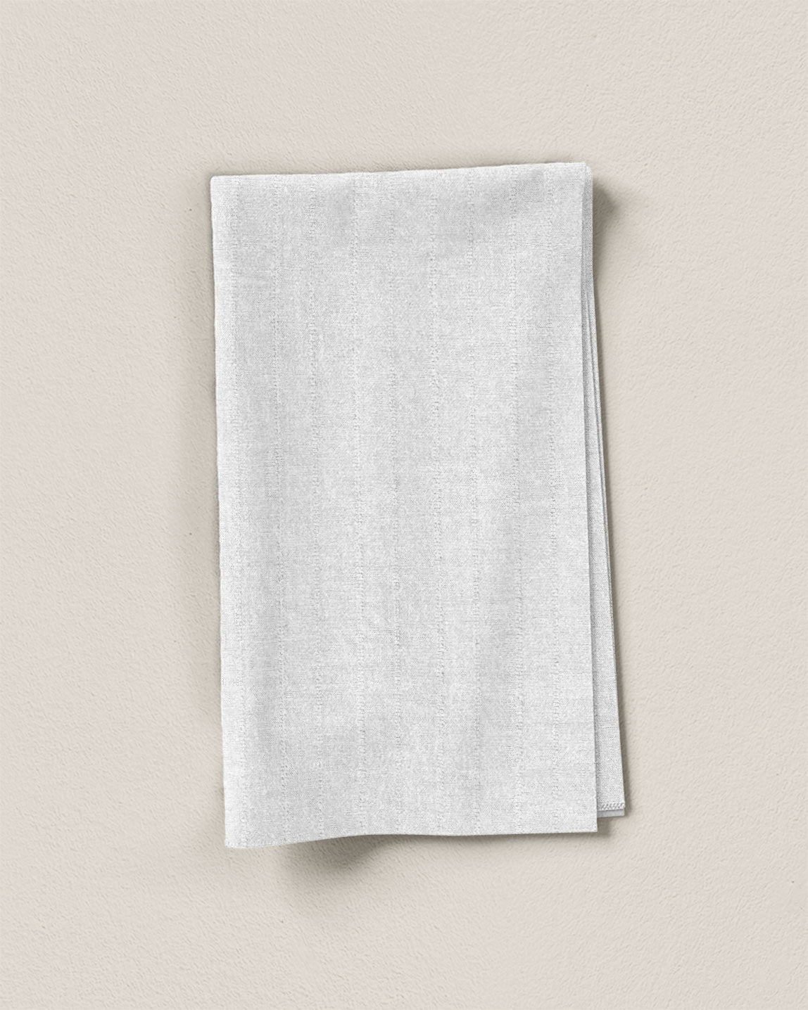 White Leno Weave Premium Linen