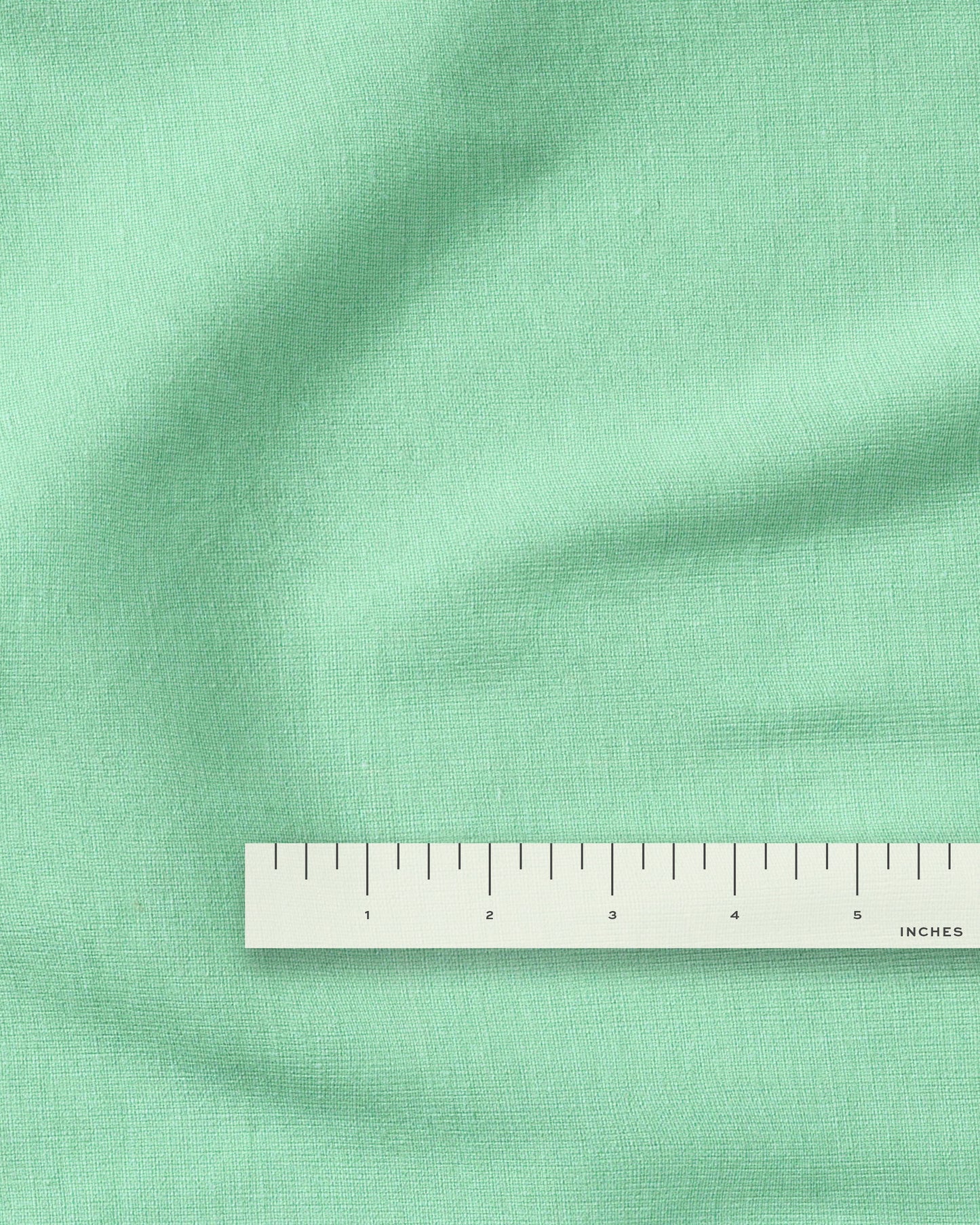 Spearmint Cloud Linen - 1 Yard Seconds
