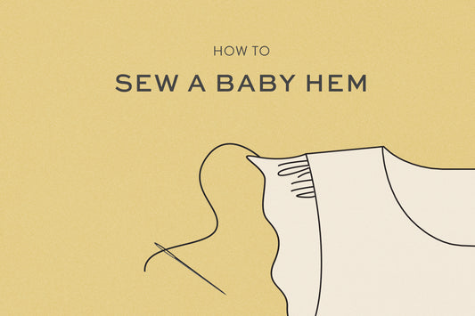 How to Sew a Baby Hem
