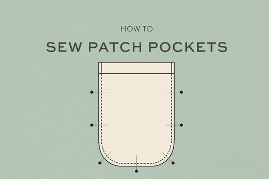 How to Sew Patch Pockets