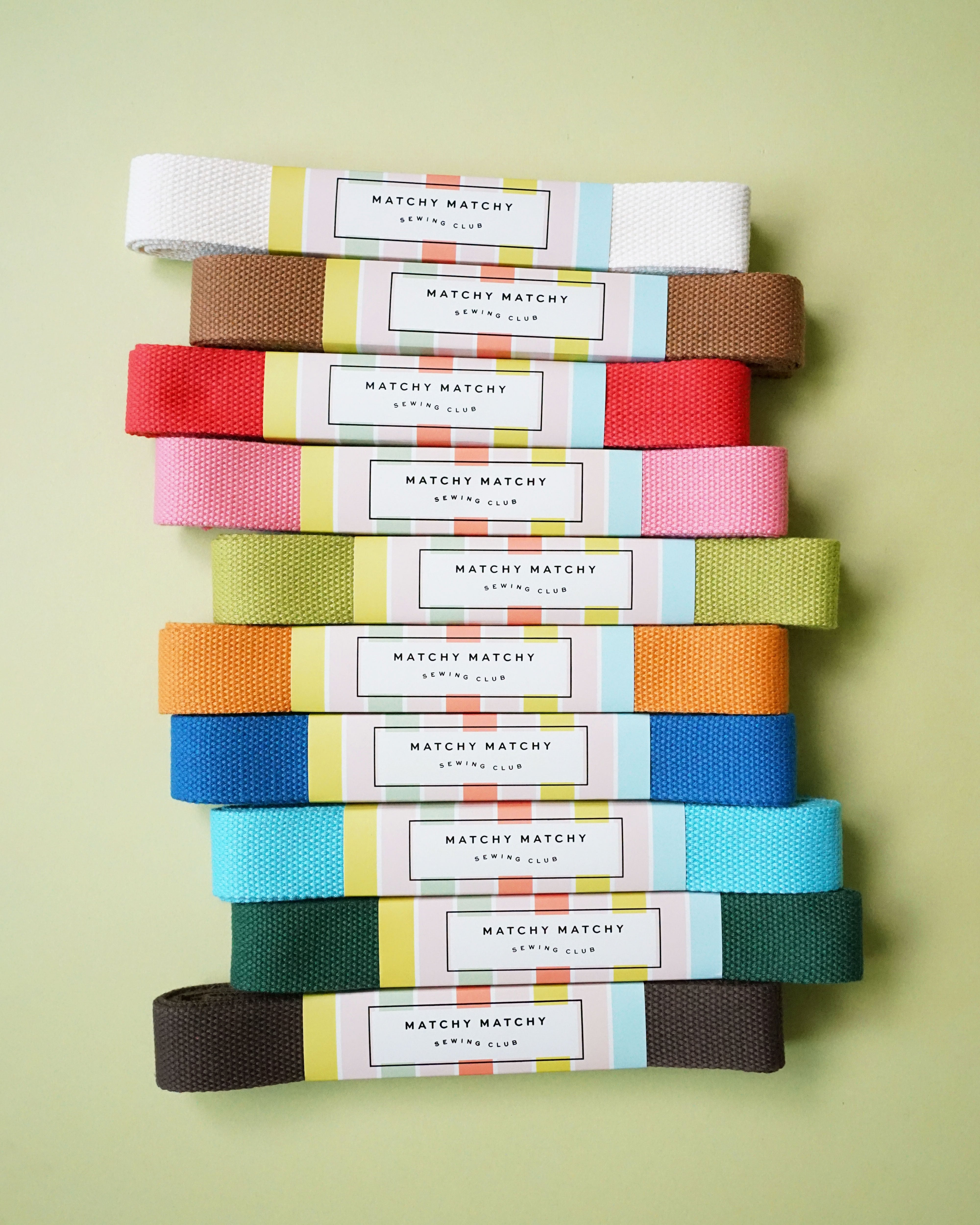 Webbing – Matchy Matchy Sewing Club