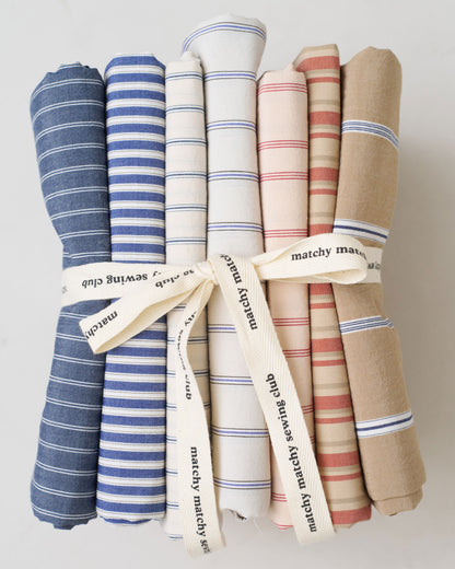 British Tan Premium Striped Cotton
