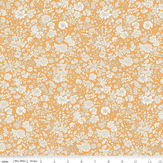 Liberty Emily Belle Saffron Yellow Quilting Cotton