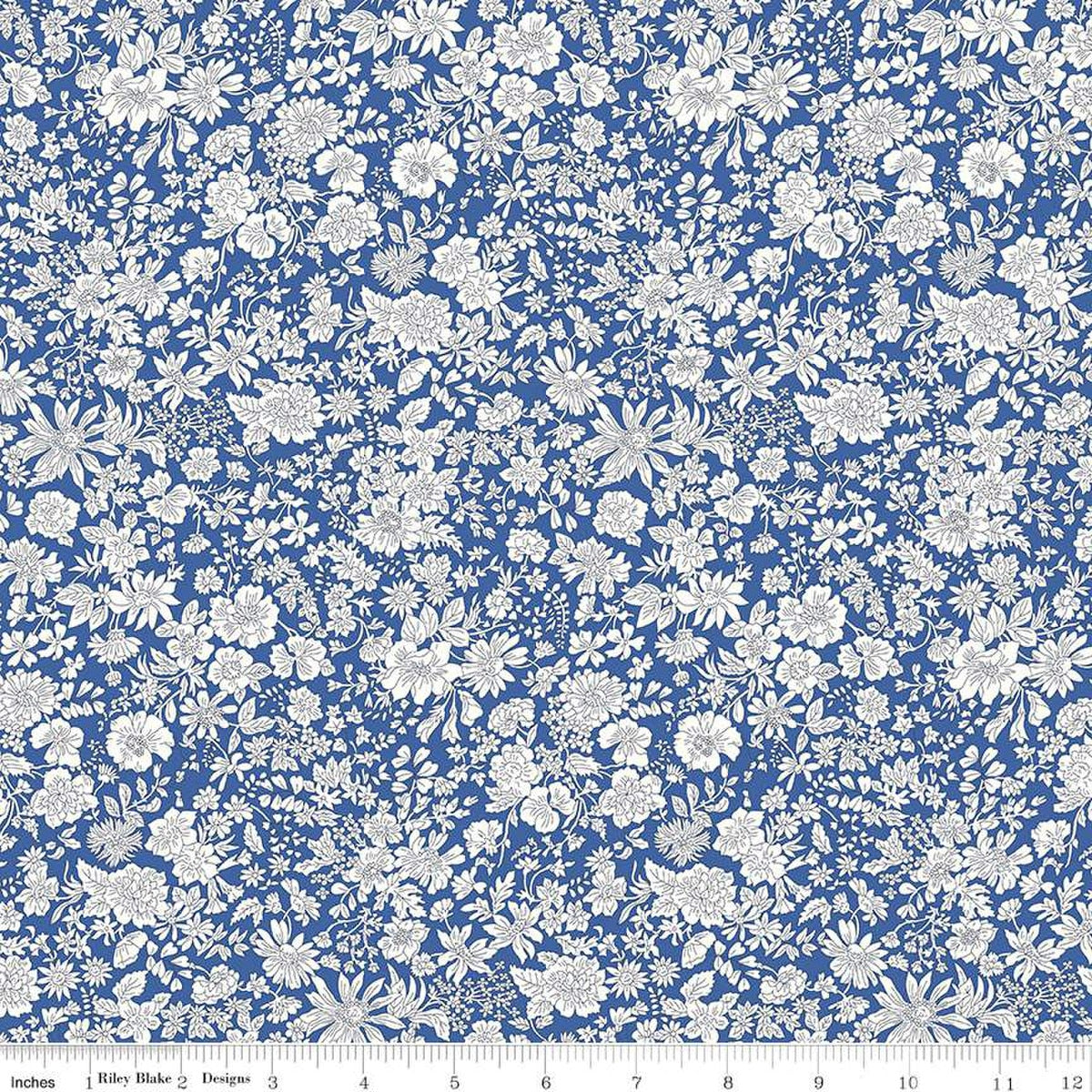 Liberty Emily Belle Cobalt Quilting Cotton