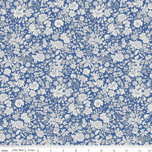 Liberty Emily Belle Cobalt Quilting Cotton