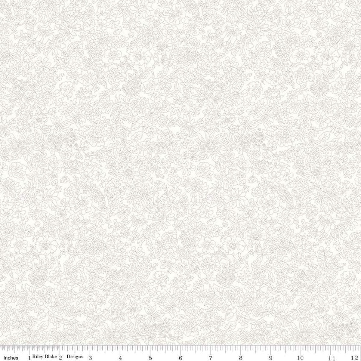 Liberty Emily Belle Ivory Quilting Cotton