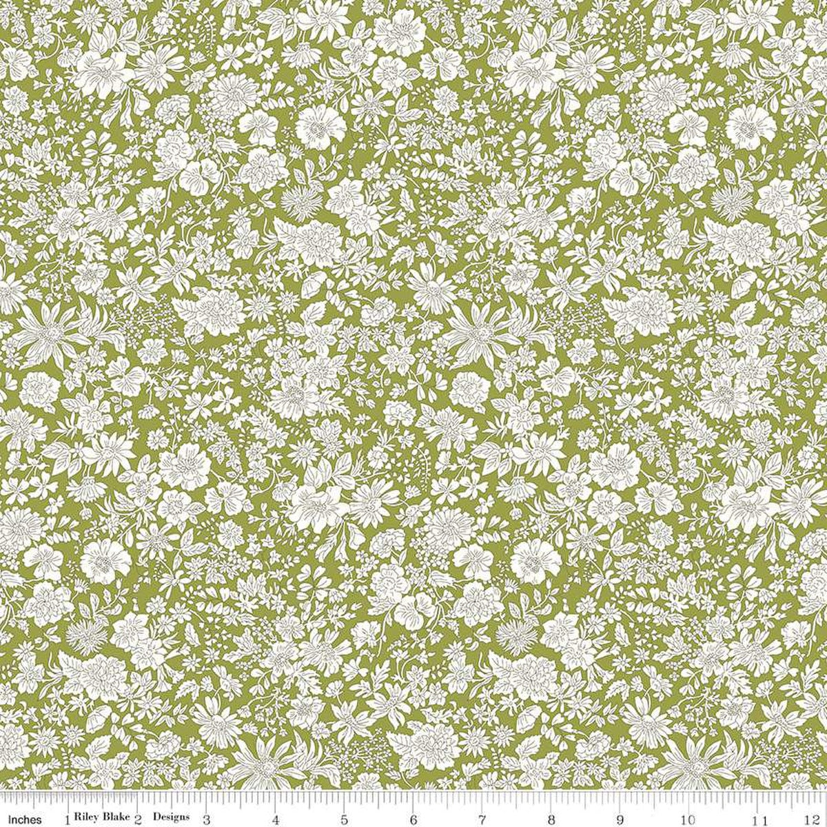 Liberty Emily Belle Caterpillar Quilting Cotton