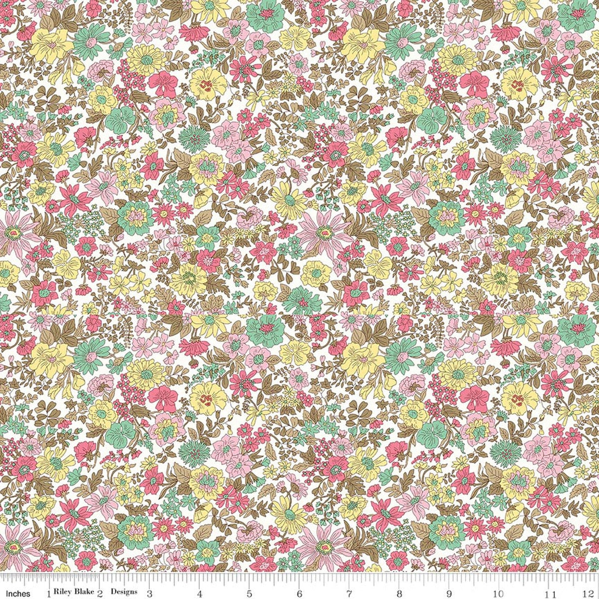 Liberty Emily Annabelle A Quilting Cotton