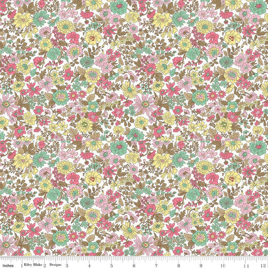 Liberty Emily Annabelle A Quilting Cotton