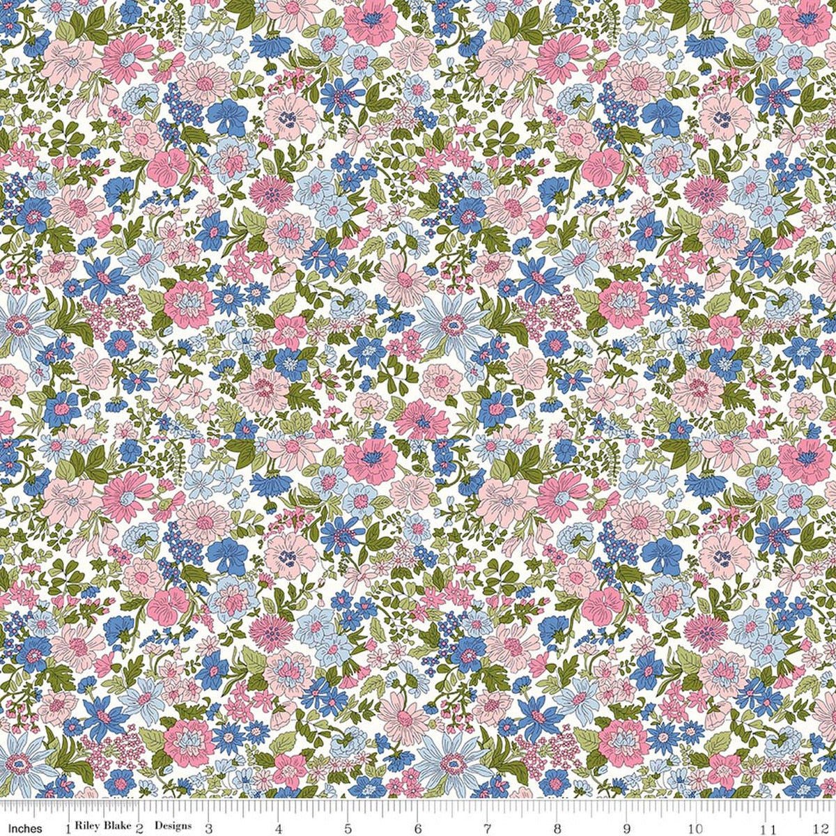 Liberty Emily Annabelle F Quilting Cotton