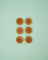 Caramel 3/4" Corozo Nut Buttons
