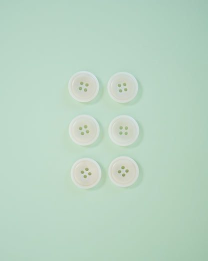 Milk 7/8" Corozo Nut Buttons