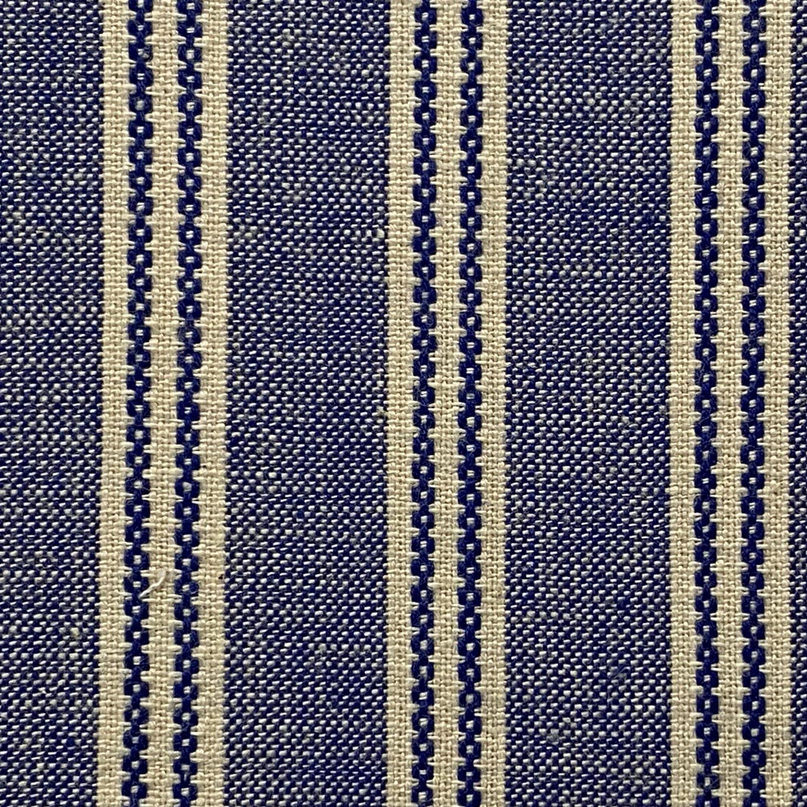 American Vintage Blue Double Stripe Cotton