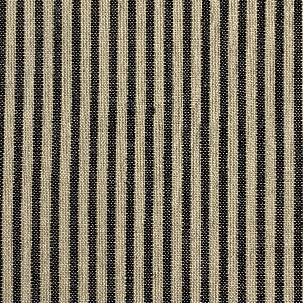 American Vintage Black Cream Stripe Cotton