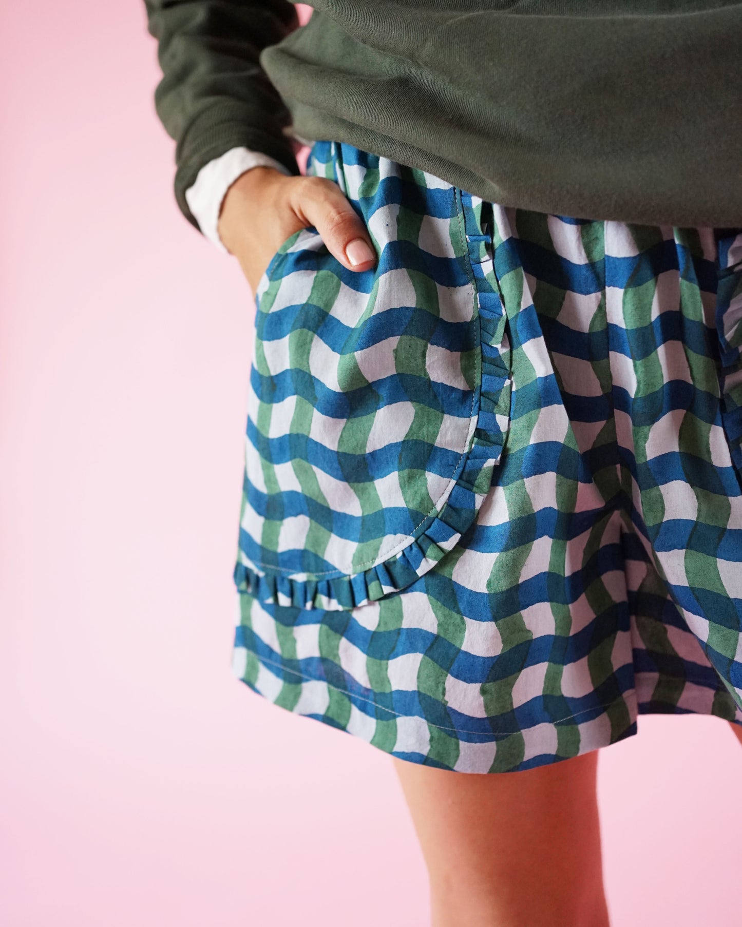 Apron Pocket Pants PDF Sewing Pattern