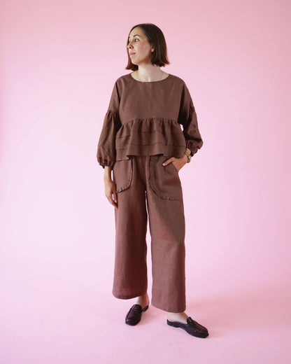 Apron Pocket Pants PDF Sewing Pattern