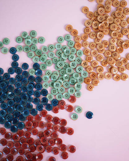 Jadite 1/2" Corozo Nut Buttons