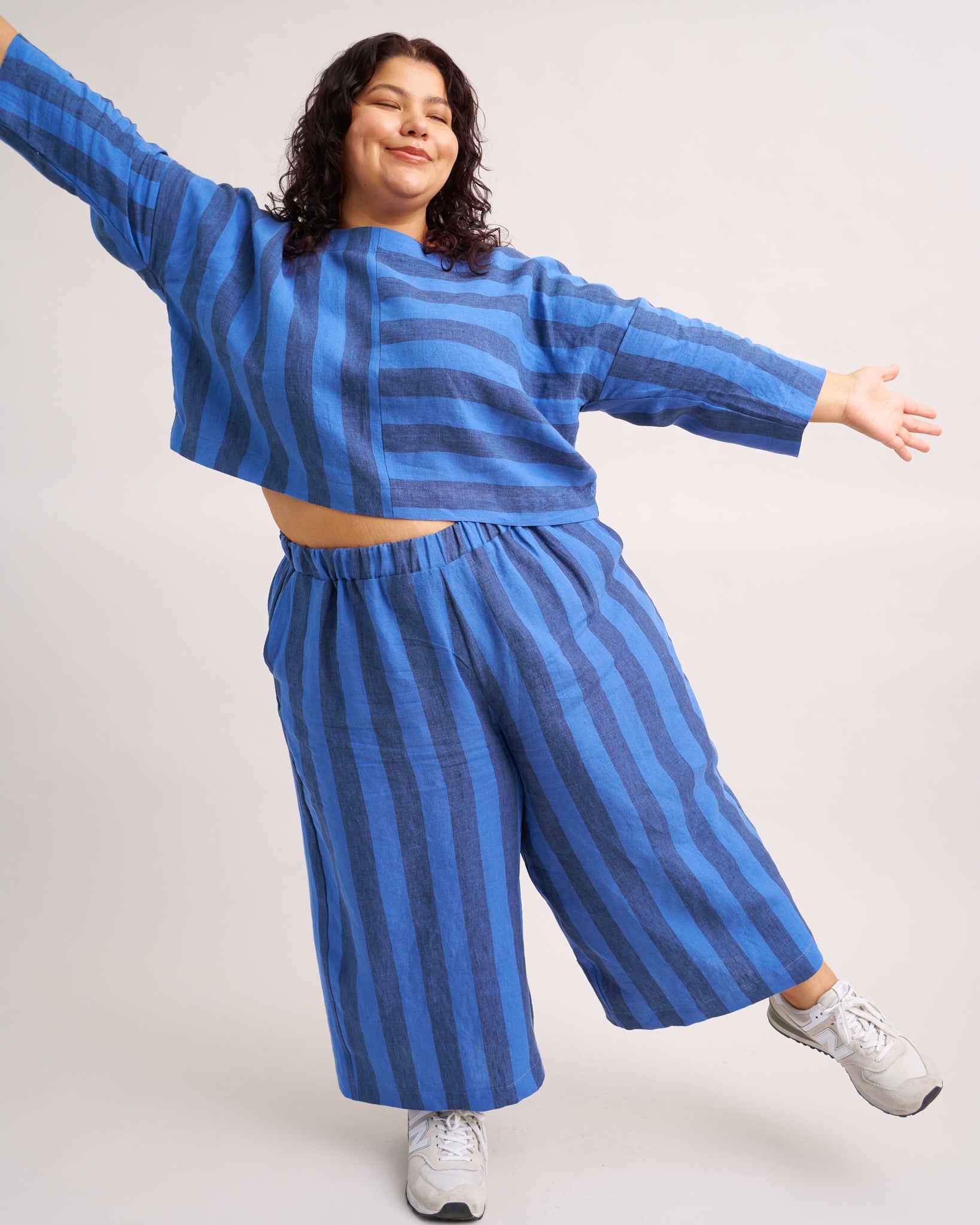 FREE All Day Culottes PDF Sewing Pattern for Beginners | Matchy