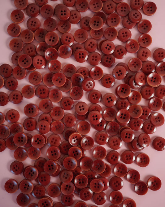 Amber 1/2" Corozo Nut Buttons