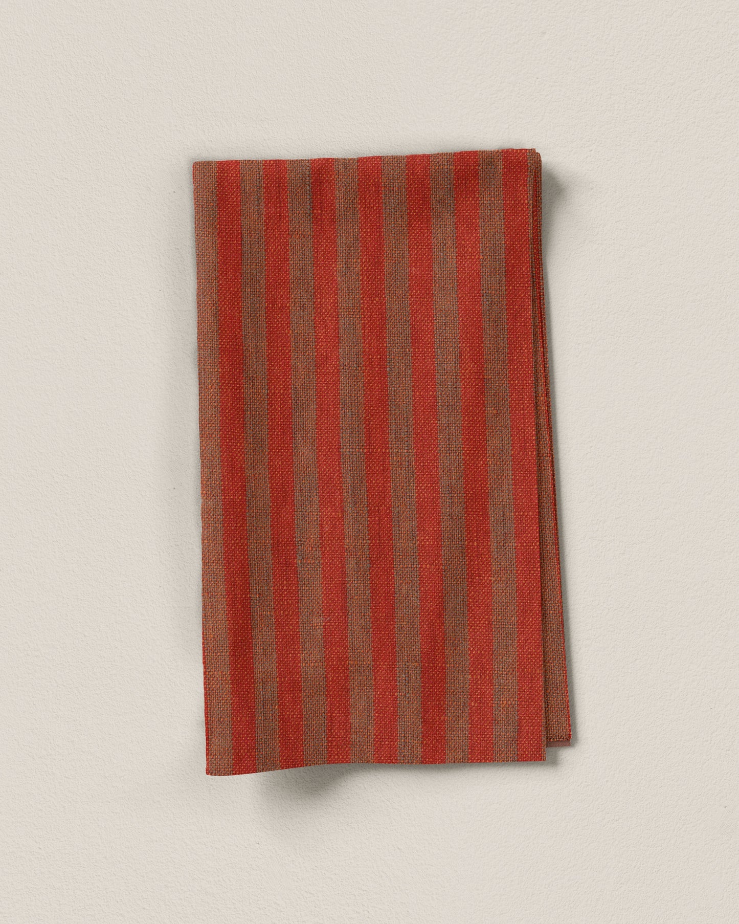 Apple Crisp Candy Stripe Washed Linen