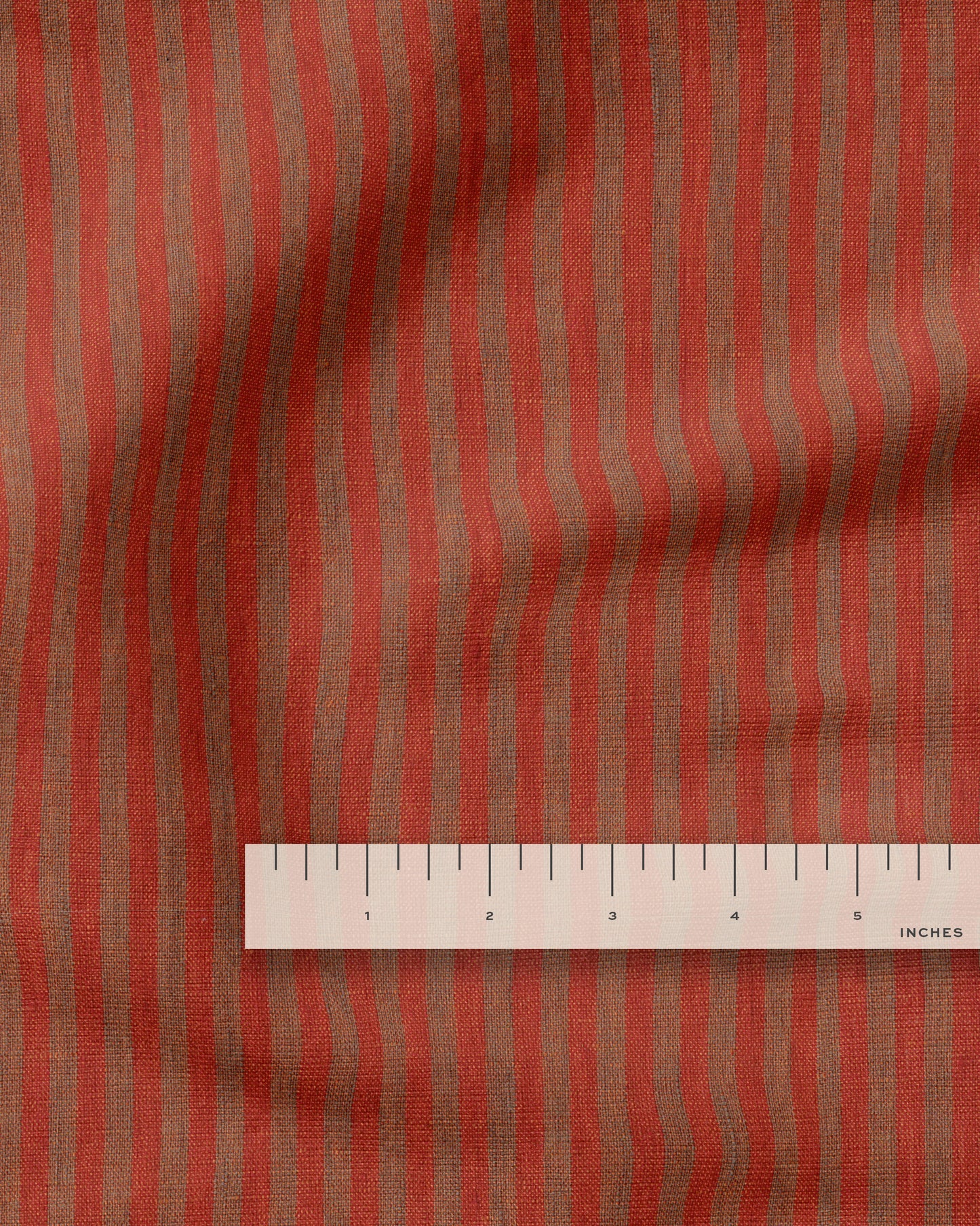 Apple Crisp Candy Stripe Washed Linen