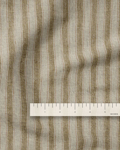 Baby Gold Dutch Stripe Linen