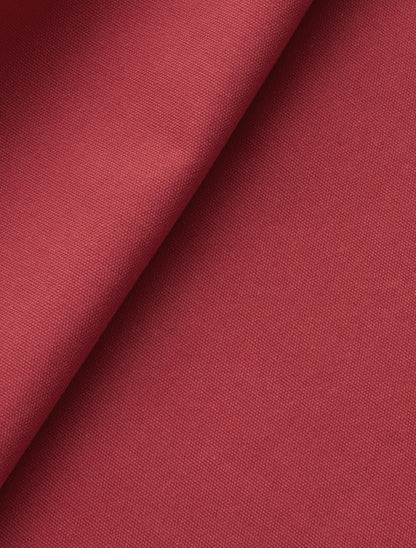 Barn Red Relaxed Cotton Canvas