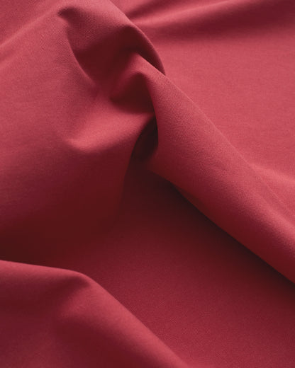 Barn Red Relaxed Cotton Canvas