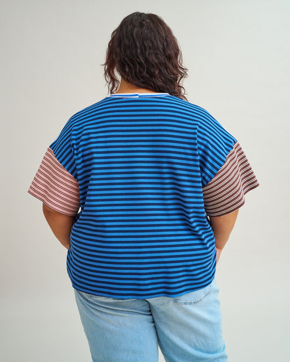 Benchwarmer Tee PDF Sewing Pattern | Oversized Knit Top