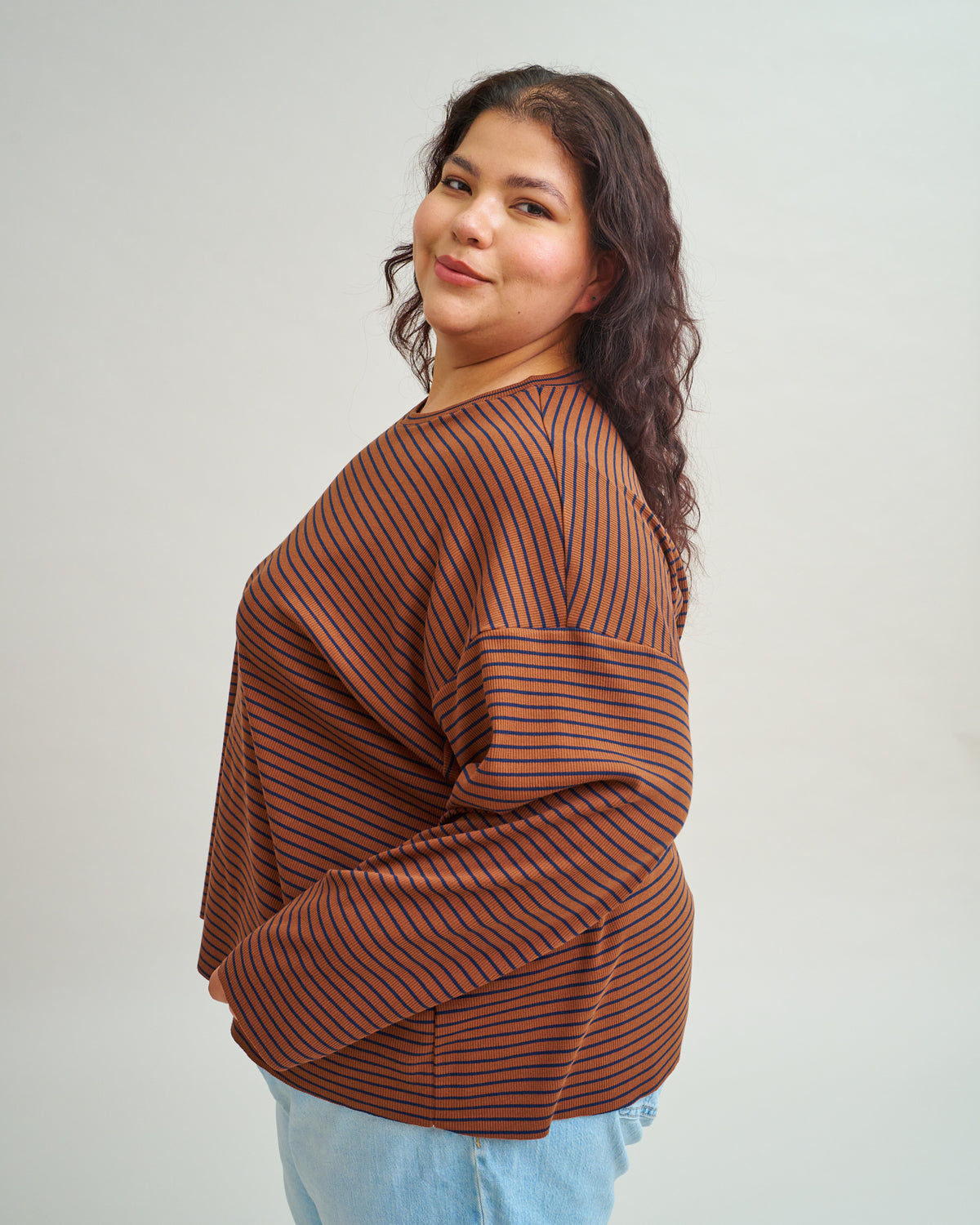 Benchwarmer Tee PDF Sewing Pattern | Oversized Knit Top