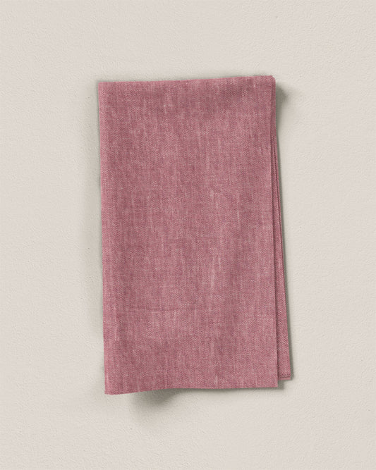Berry Marmalade Linen Denim Twill