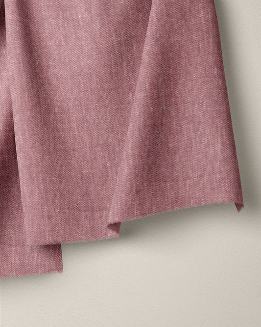 Berry Marmalade Linen Denim Twill