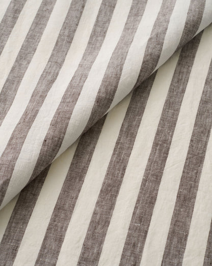 Bitter Brew Parlor Stripe Washed Linen