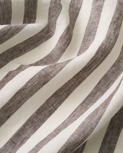 Bitter Brew Parlor Stripe Washed Linen