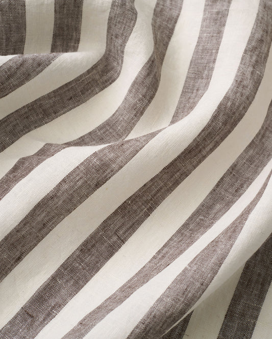 Bitter Brew Parlor Stripe Washed Linen
