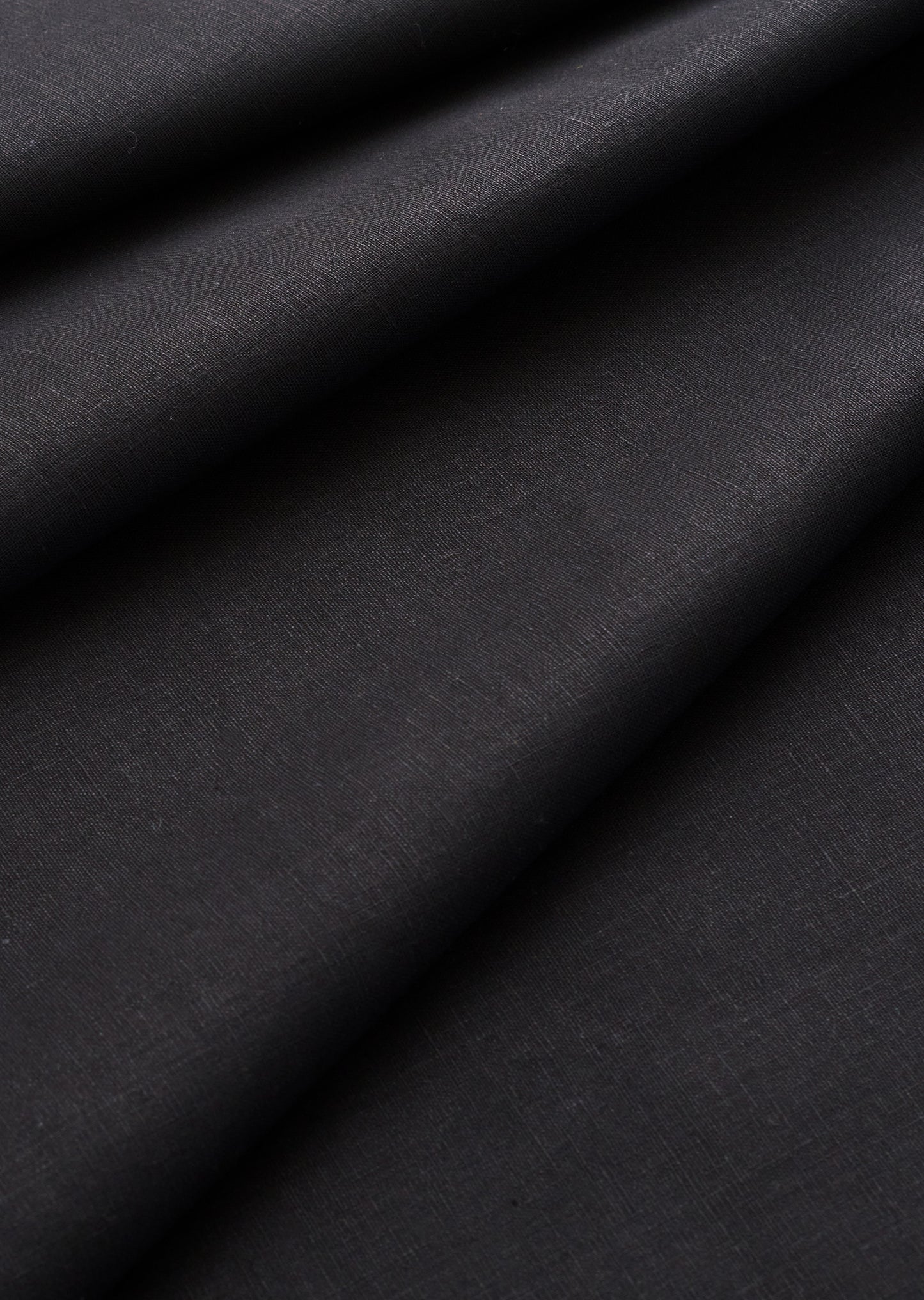 Black Easy Sew Linen Cotton