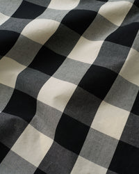 Black Grand Gingham Premium Cotton