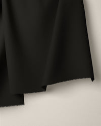 Black Washed Cotton Poplin