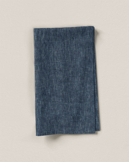 Blue Horizon Linen Denim Twill