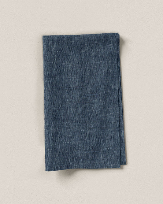 Blue Horizon Linen Denim Twill