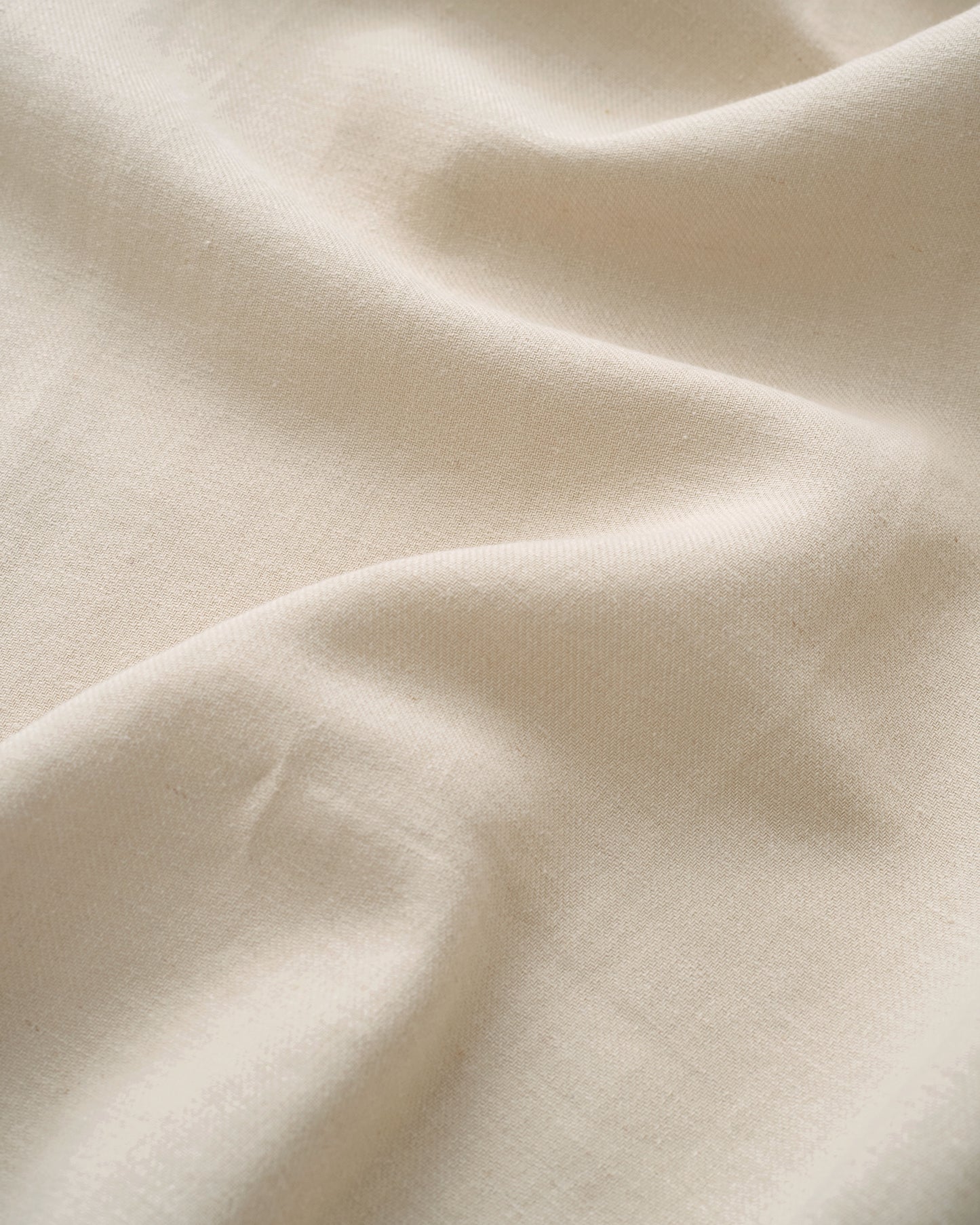 Bone Cotton Linen Twill