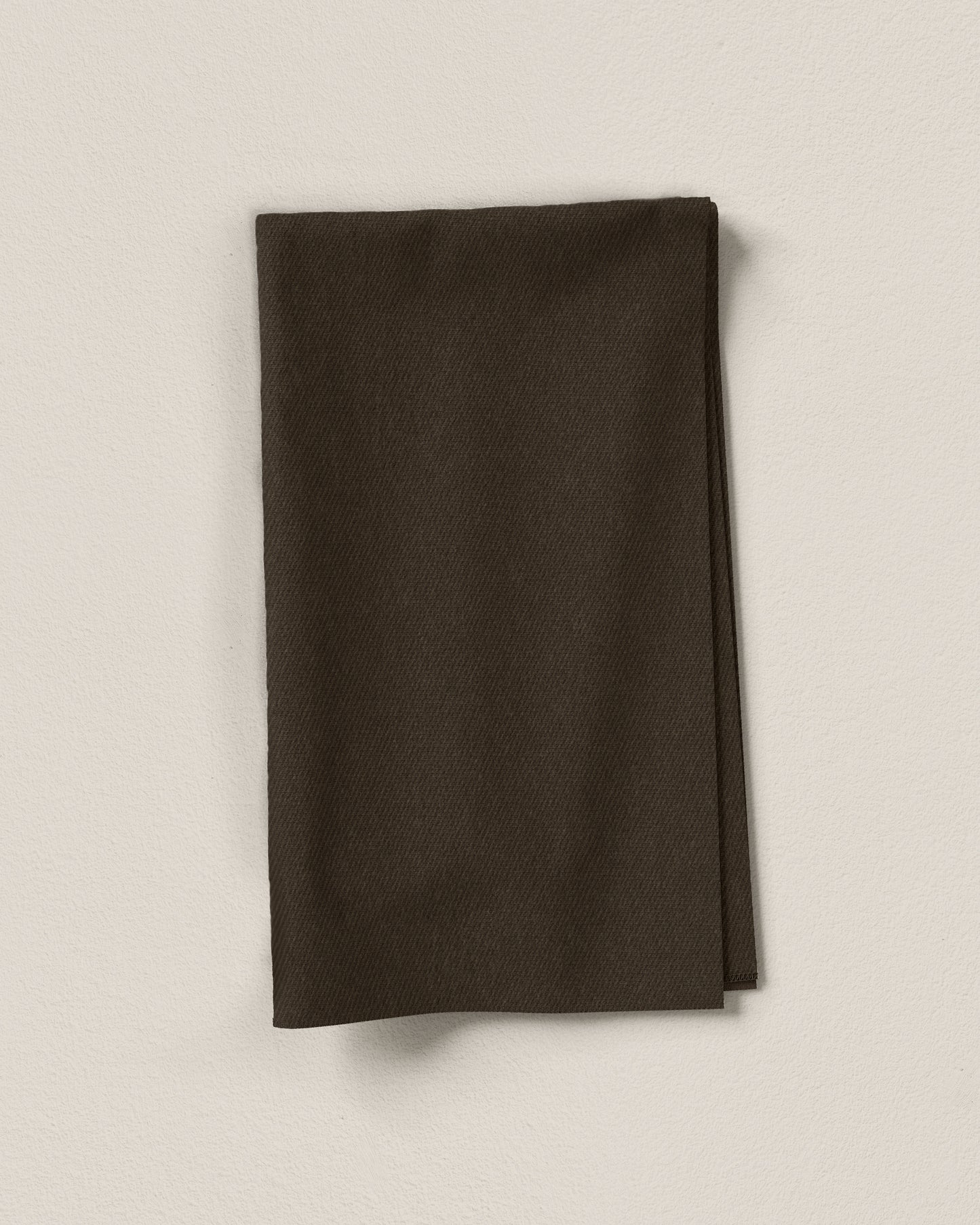 Brown Washed Cotton Twill
